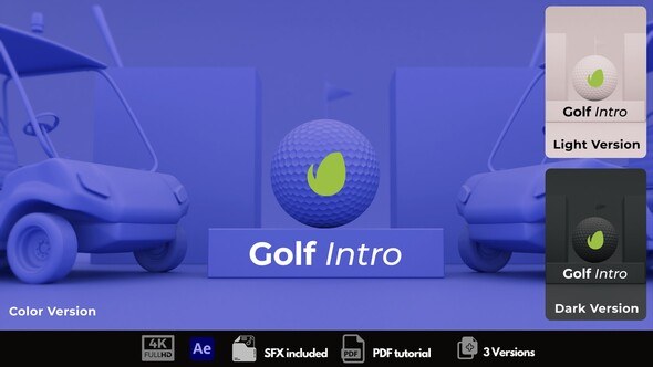 Videohive Golf Logo Reveal 49914775 Logo Stings template preview