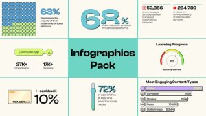 Videohive Infographics Pack 58550604 Infographics template preview