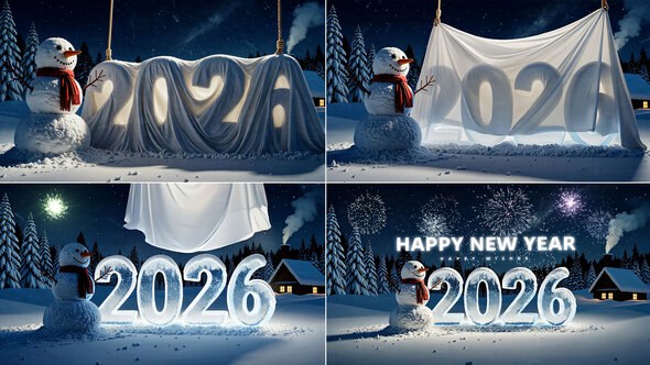 Videohive Happy New Year 61011236 Openers template preview