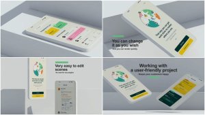 Videohive Cartoon App Promo Product Promo template preview