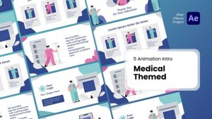 Videohive Animation Intro - Medical Themed After Effect Templates Openers template preview
