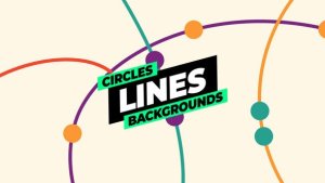 Videohive Circles Lines Backgrounds Elements template preview