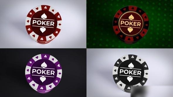 Videohive Online Poker Logo Reveal Openers template preview