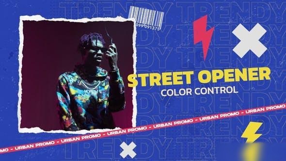 Videohive Urban Grunge Promo Openers template preview