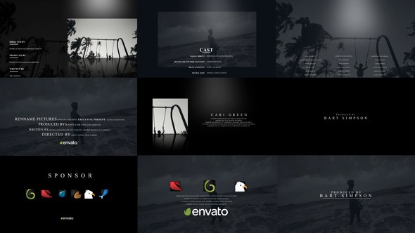 Videohive Film Credits And Movies Opener V2 Titles template preview