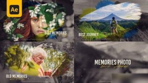 Videohive Photo Slideshow | Brush Slideshow Video Displays template preview