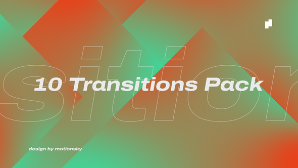 Videohive 10 Energetic Transitions | After Effects Elements template preview