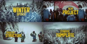 Extreme Sport Promo Video Displays template preview