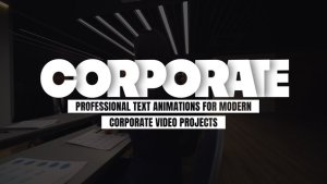 Videohive Corporate Titles 55854973 Titles template preview