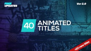 Minmal Dynamic Typography Video Displays template preview