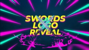 Videohive Swords Fight Gaming Logo Reveal Logo Stings template preview