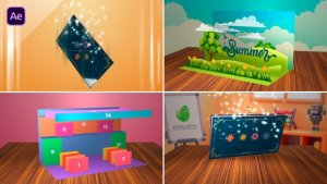 Videohive Magic Pop Up Book Product Promo template preview