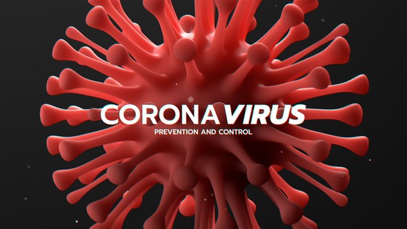Videohive Corona Virus Titles Titles template preview