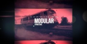 Videohive Dirty Glitch Video Intro Openers template preview