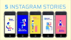 Videohive 5 Instagram stories for staying home in lockdown Product Promo template preview