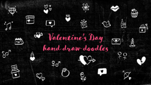 Videohive Valentine's Day Doodles Elements template preview