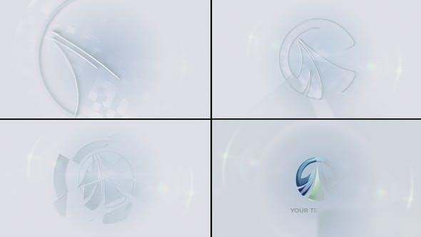 Videohive Corporate Glass Shatter Logo Logo Stings template preview