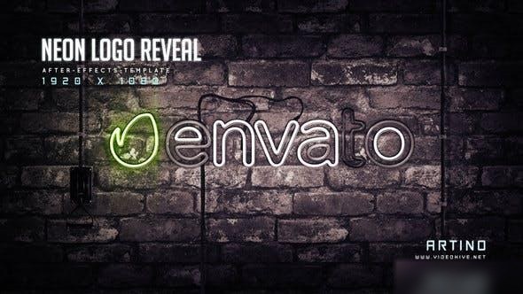 Videohive Neon Logo Reveal 46891780 Logo Stings template preview