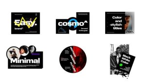 Videohive Stylish Titles For After Effects Titles template preview