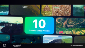 Videohive Colorful Typography Vol. 01 Titles template preview