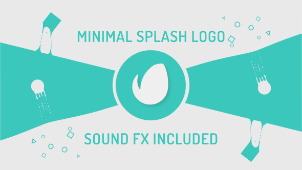 Videohive Minimal Splash Logo Logo Stings template preview