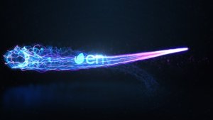 Videohive Particle Stream Reveal Logo Stings template preview