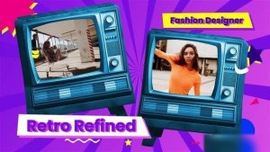 Videohive Funky Retro TV Promo Openers template preview