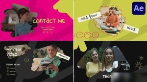 Videohive Social Media Slides | After Effects 51535113 Openers template preview