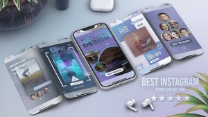 Videohive Vertical Photo Vedeo Slideshow Reel Product Promo template preview