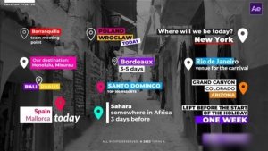 Videohive Location Titles 3.0  AE Elements template preview