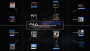 Videohive Call Out Media Footage Elements template preview