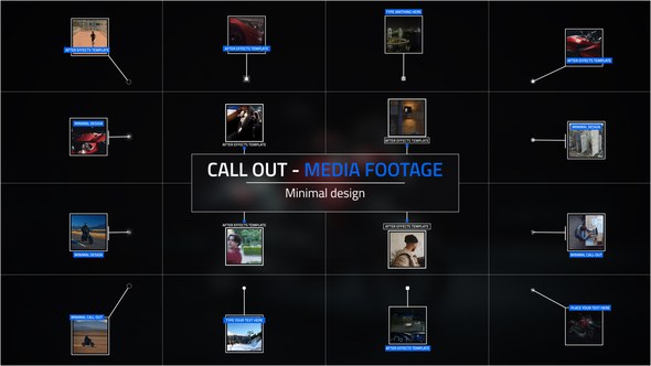 Videohive Call Out Media Footage Elements template preview