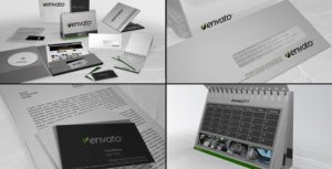 Corporate Identity Presentation Video Displays template preview