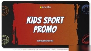 Videohive Kids Sport Promo Openers template preview