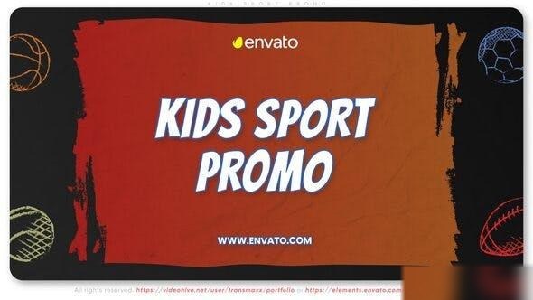 Videohive Kids Sport Promo Openers template preview