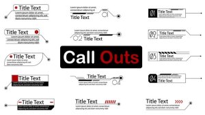 Videohive Call Outs 59699788 Elements template preview