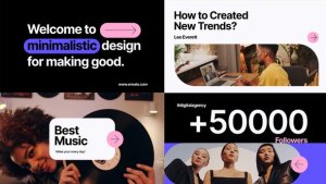 Videohive Starling - Typography Scenes Pack Product Promo template preview