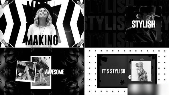 Videohive Stomp Intro Typography Openers template preview