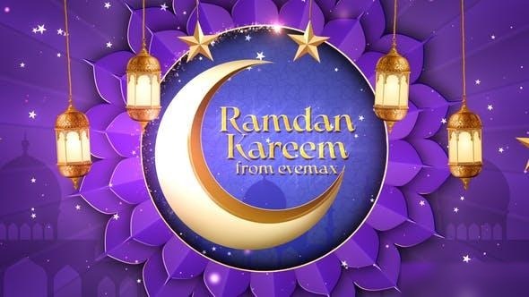 Videohive Ramadan Wishes 44805384 Ramadan template preview