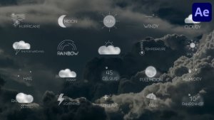 Videohive Weather Titles | After Effects Titles template preview