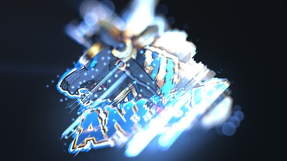 Videohive Fast Glitch Logo Reveal 56476516 Logo Stings template preview
