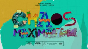 Chaos Maximalism Typeface Graphics Titles template preview