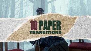 Videohive Paper Transition V4 Elements template preview