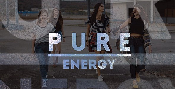 Videohive Power Video Displays template preview
