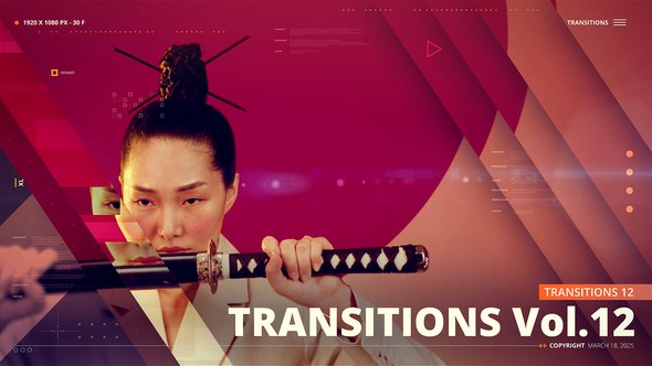 Videohive Clean Transitions 57138763 Elements template preview