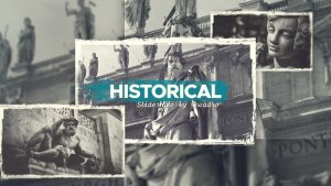 Videohive Historical Vintage Documentary Slideshow Video Displays template preview