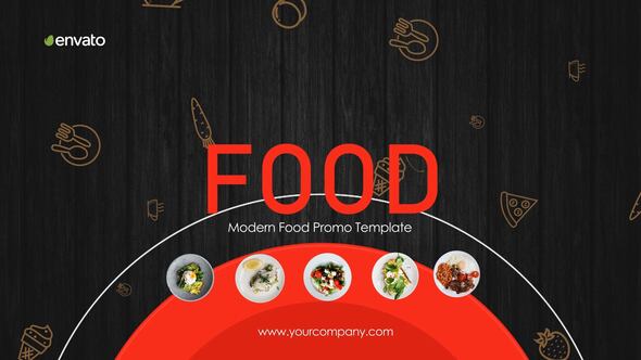 Videohive Food Promo V3 Product Promo template preview