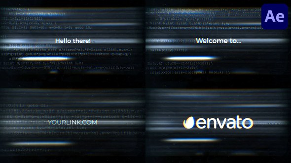 Videohive Source Code for After Effects Logo Stings template preview