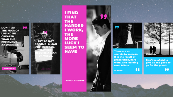 Videohive Quotes Instagram Stories | AE Elements template preview