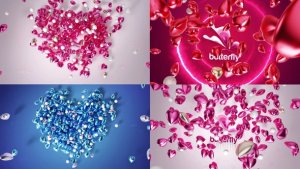 Videohive Love Story Intro Logo Stings template preview